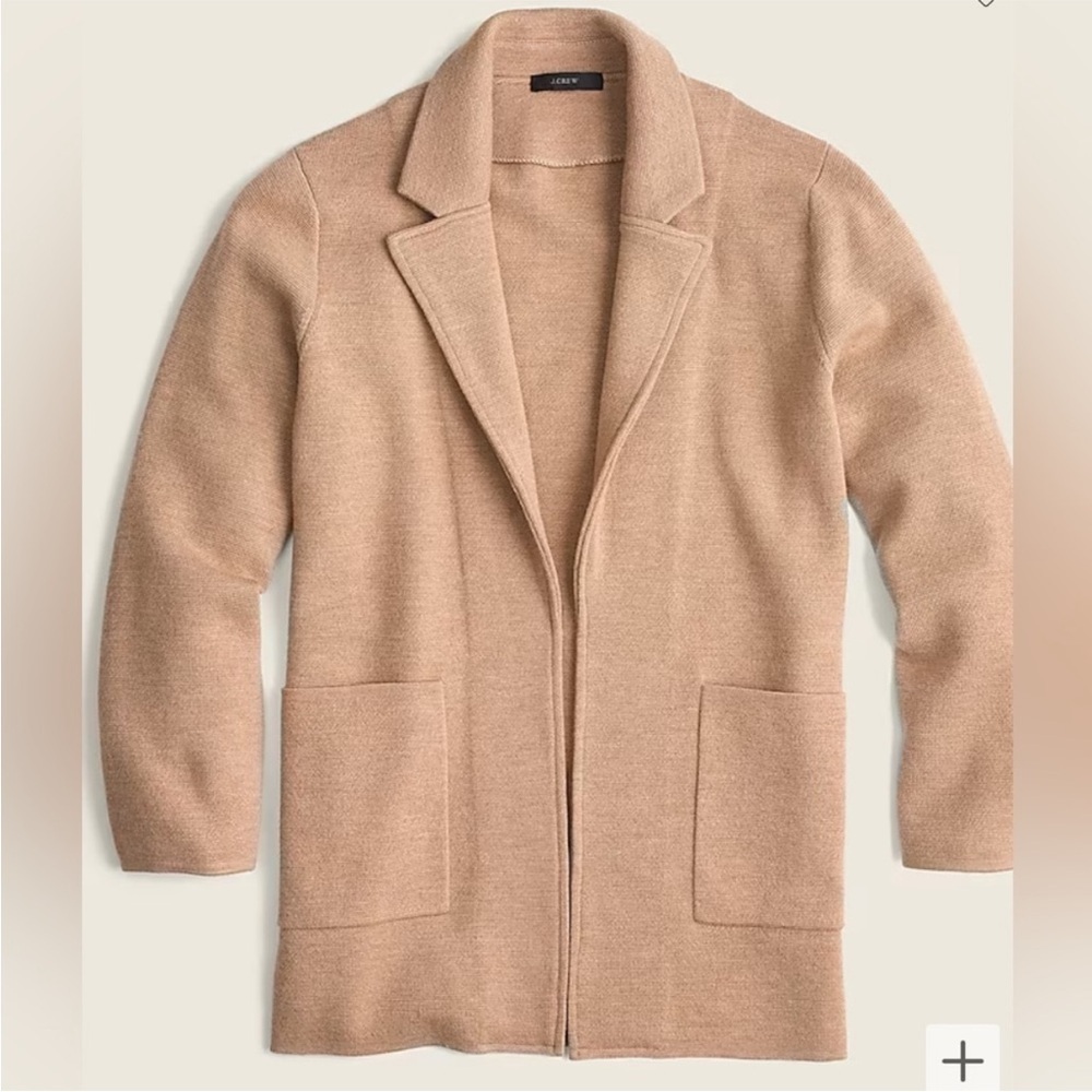 J. Crew Sophie Open Front Blazer